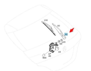 Защита подлокотник дворники зад mercedes cla фото №1
