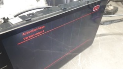 5g6919606 екран дисплей vw passat b8 8 смужок фото №1