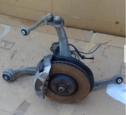 Audi a8 d4 рестайлинг поворотный кулак перед правая подвешивание 4h0407242l комплект фото №1