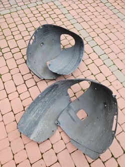 Hyundai tucson iv гібрид підкрилок ліві праві передні 21- фото №1