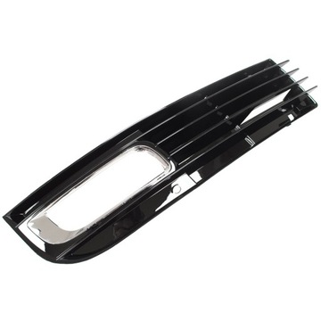 Решітка заглушка решітка бампер права audi a8 d3 08- фото №1