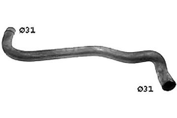 Sasic шланг радиатор vw passat 1,9td верхний фото №1