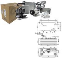 Радіаторів масла audi a6 c6 a8 d3 r8 r8 spyder lamborghini gallardo фото №1