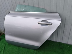 Audi a7 s7 rs7 c7 4g8 двері задні зад ліві lz7g сріблястий kpl фото №1