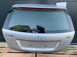 Mercedes c класс w204 универсал крышка багажника задняя зад серебряная фото №1