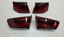 Audi a6 4g5 c7 sedan рестайлинг лампа зад задняя правая левая led kpl фото №1