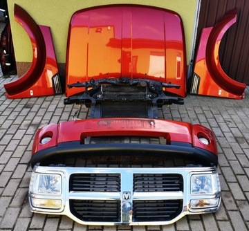 Dodge nitro решітка радіатора решітка рамка хром демонтаж фото №1