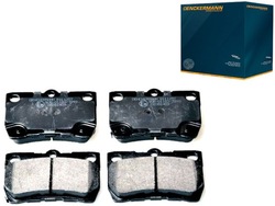 Комплект тормозные колодки тормозных denckermann lp2130 fdb фото №1