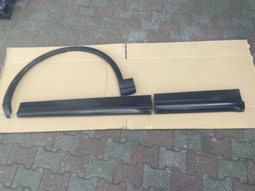 Audi q5 80a s-line задняя левая планка дверь 80a853969b фото №1