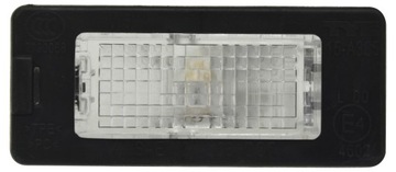 Освещение номерного знака реестр. vw golf vi 08-12 фото №1