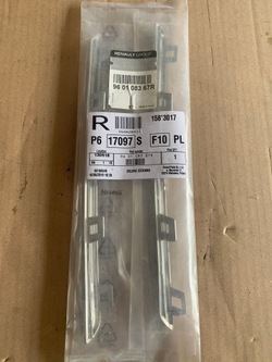 Хром решётка renault megane iv фото №1