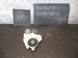 Двигунчик скла лівий перед volkswagen golf 6 універсал 08-12r 1k5 837 401 as фото №1