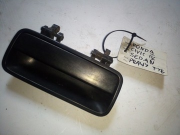 Ручка двері зовнішня праві зад honda civic iv фото №1