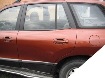 Hyundai santa fe 1 i 01-06 двері ліві задні lak kx фото №1