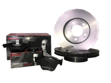 Диски тормозные колодки зад brembo land rover discovery i фото №1