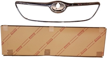 Планка решётка решётка радиатора хром перед toyota corolla 01/2002-01/2007 оригинал фото №1