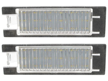 Jeep renegade 14- підсвітка номерного знака реєстраційний лампочки led фото №1