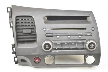 Радио радиопроигрыватель cd aux mp3 39100-sna-p010-m1 honda civic 8 viii 05-08 фото №1