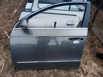 Дверь левая передние левый перед vw passat b6 2005r- la7t фото №1