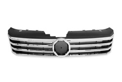 Volkswagen passat b7 10- решітка середня хром now фото №1