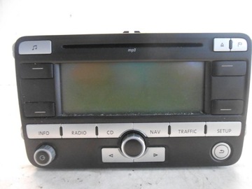 Радио cd навигация vw passat b6 1k0035191d 7612002044 # фото №1