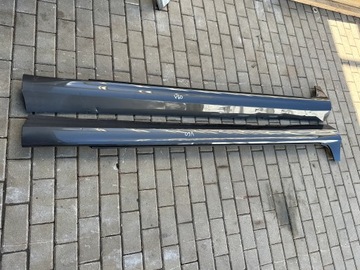 Volvo v60 18-24 накладка планка порогова права 31448912 фото №1