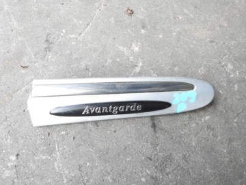 Mercedes w209 clk планка крыльев правая avantgarde фото №1