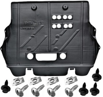 Защита двигателя citroen c4 c4 ii picasso ds4 клипсы фото №1