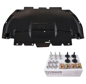 Защита нижняя двигателя + клипсы peugeot 407 508 citroen c5 2.0 hdi фото №1