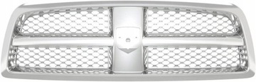 Dodge ram 1500 2009-2012 решітка решітка радіатора повний хром нова фото №1