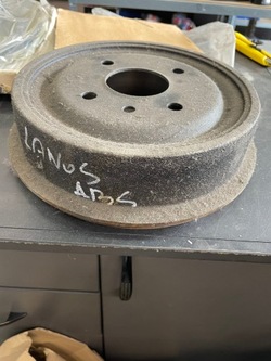 Барабан гальмівний espero lanos nubira 90168958 abs фото №1