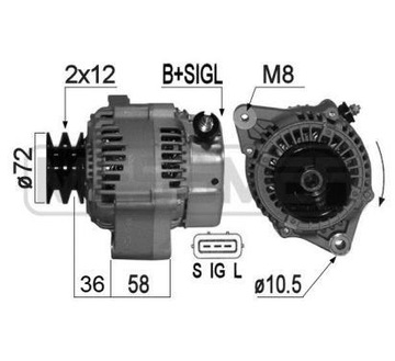 Era генератор messmer toyota фото №1