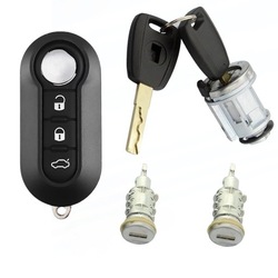 Вставка замок запалювання вкладиші замків комплект fiat grande punto фото №1