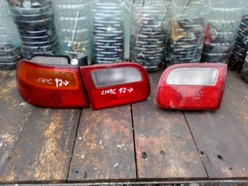 Лампа зад honda civic v mk5 92-05 ліва права кришка фото №1