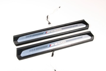 Bmw 8 g15 m850i планки накладки пороговые внутренние комплект 8077783 фото №1