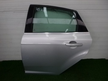 Mondeo mk4 hb 07-14 двері задні ліві зад сріблястий фото №1