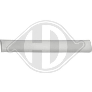 Планка декоративна / захисна do citroen berlingo 03-0 фото №1