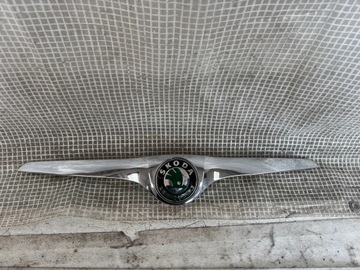 Skoda fabia ii 2 рестайлинг решётка радиатора хром фото №1