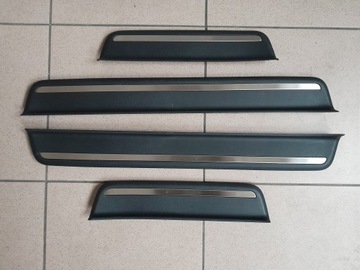 Kia ev6 2022- планка захист накладка порога na поріг фото №1