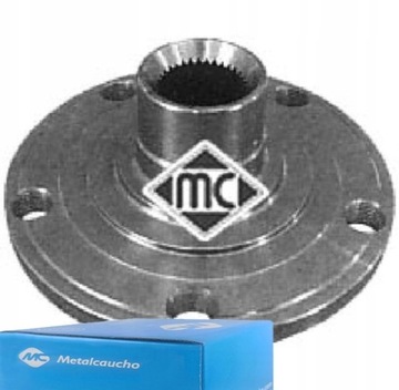 Ступица колёса перед vw passat 2.3 v5 vr5 2.5 2.8 4.0 фото №1