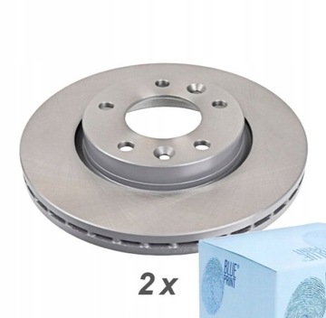 Диски тормозные вентилируемые перед do kia carnival ii фото №1