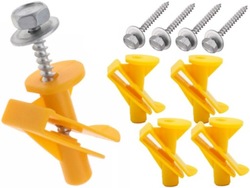 4x clip кліпса кліпса гвинт нижньої захисні накладки двигуна smart fortwo ii 450 451 фото №1