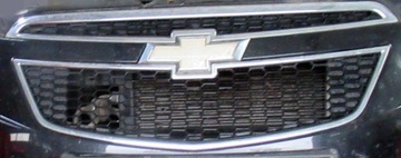 Chevrolet spark iii 09-15 решітка решітка радіатора хром фото №1