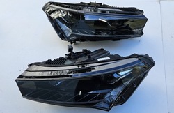 Skoda enyaq лампа правая i левая полный led crystal lighting om eu комплект фото №1