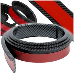 Планка накладка крила підкрилки захисна колісна арка do крила карбон 1.5m фото №1