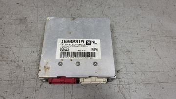 Комп'ютер блок керування двигуна opel vectra b 1.6 16202319 фото №1