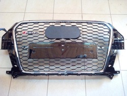 Решётка радиатора audi q3 2012-2015 образец rsq3 хром фото №1