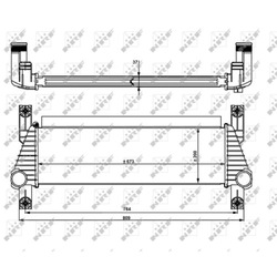 Радіаторів повітря ford ranger 11- 2.2 фото №1