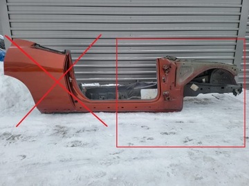 2015-2023 challenger четверть bok порог правые крыло обшивка стойка фото №1