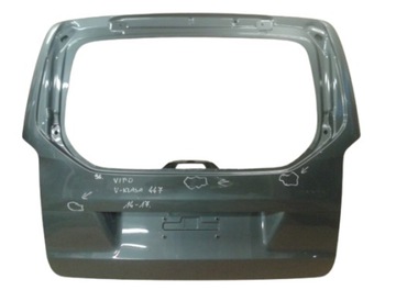 Mercedes vito кришка зад фото №1